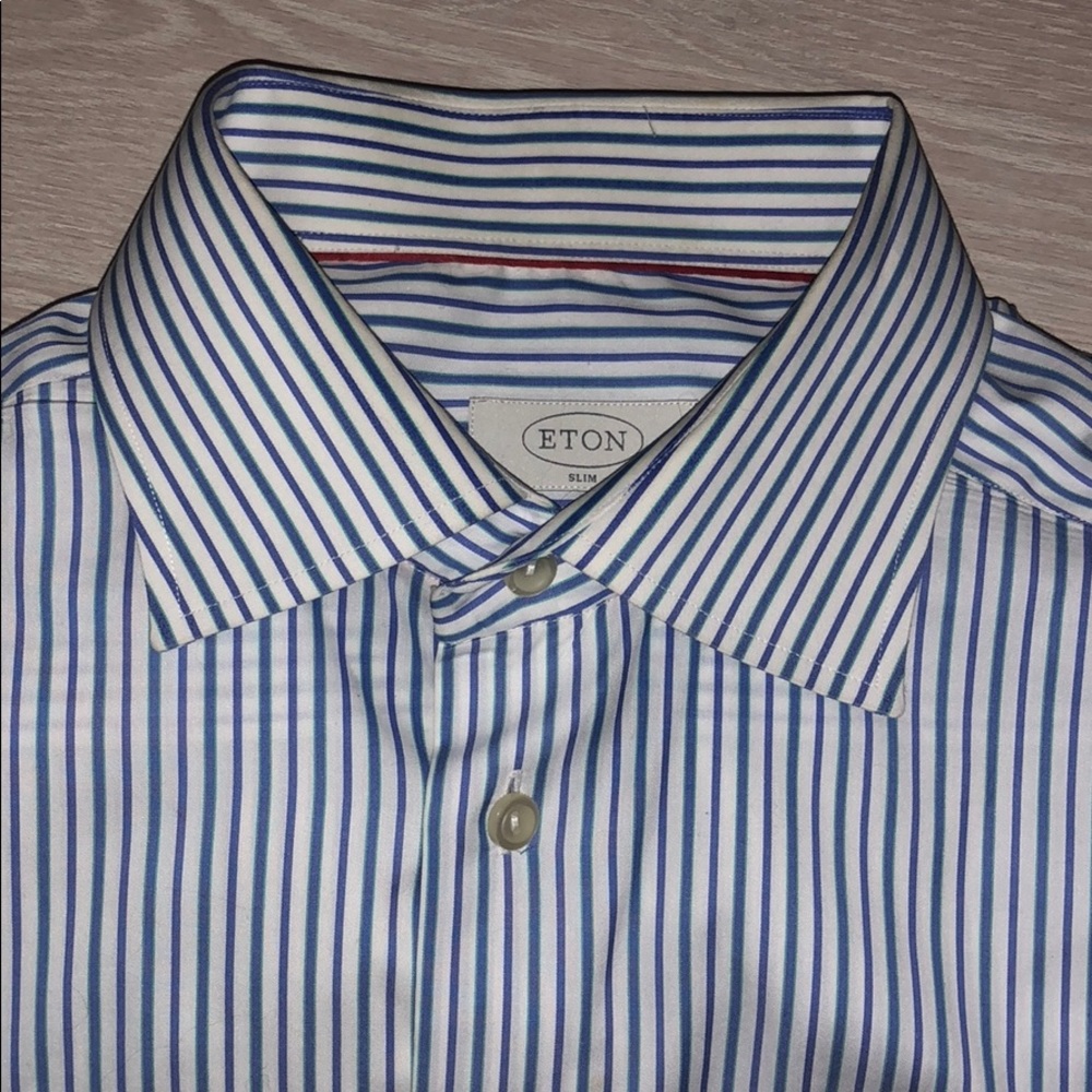 ETON slim 16.5 neck shirt